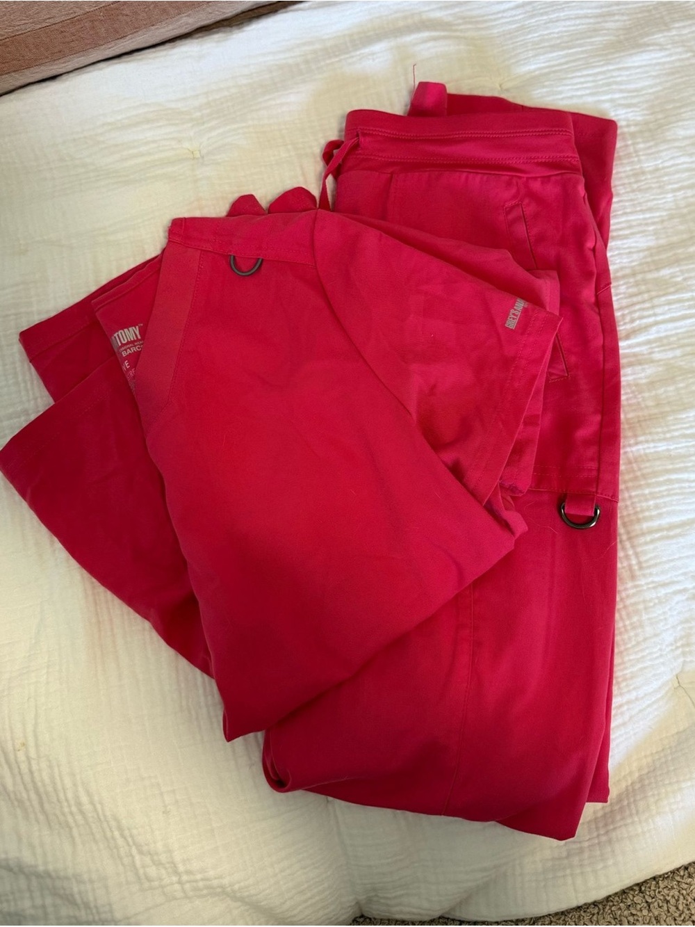 Grey's Anatomy light red Medical Scrub Set